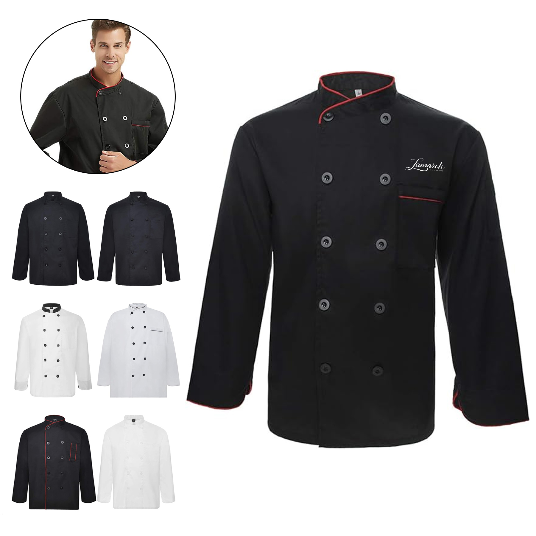 Long Sleeve Chef Jacket 3