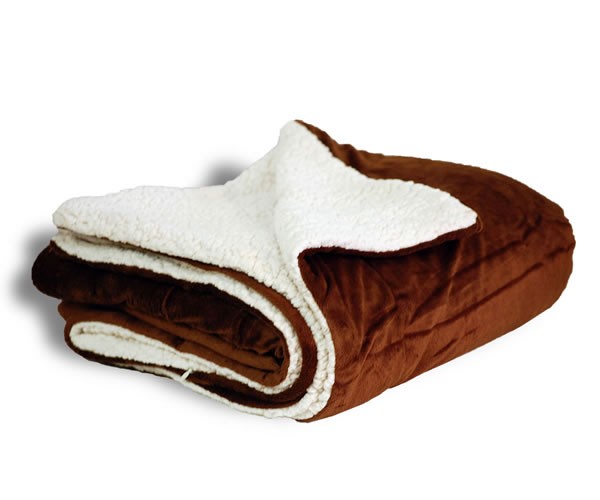 Micro Mink Sherpa Blanket - Blank 15