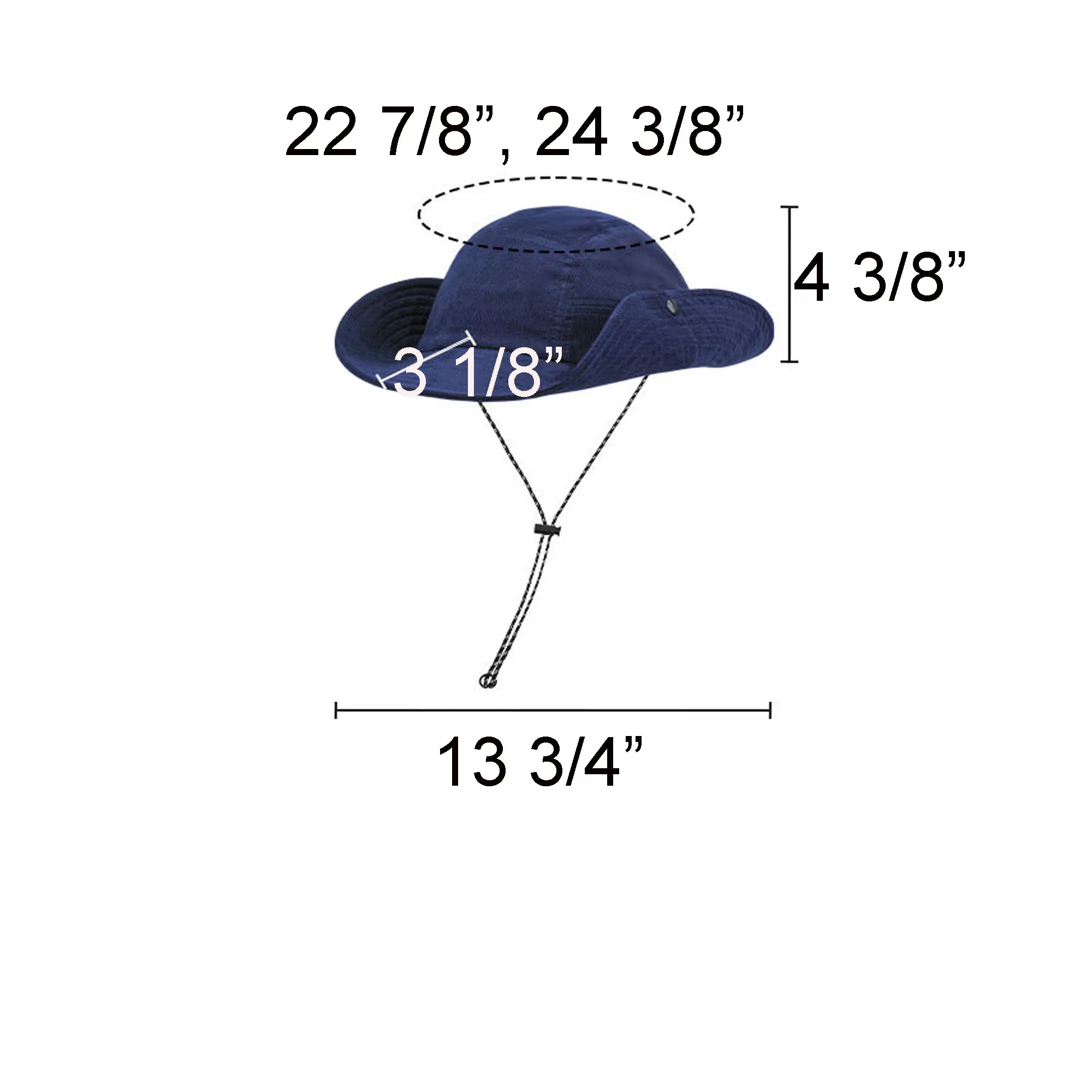 Spot Full Color Wide Brim Outdoor Hat 3
