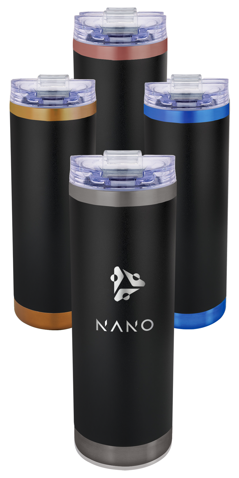 16oz Urban Peak® Keystone Metallic Vacuum Tumbler 1