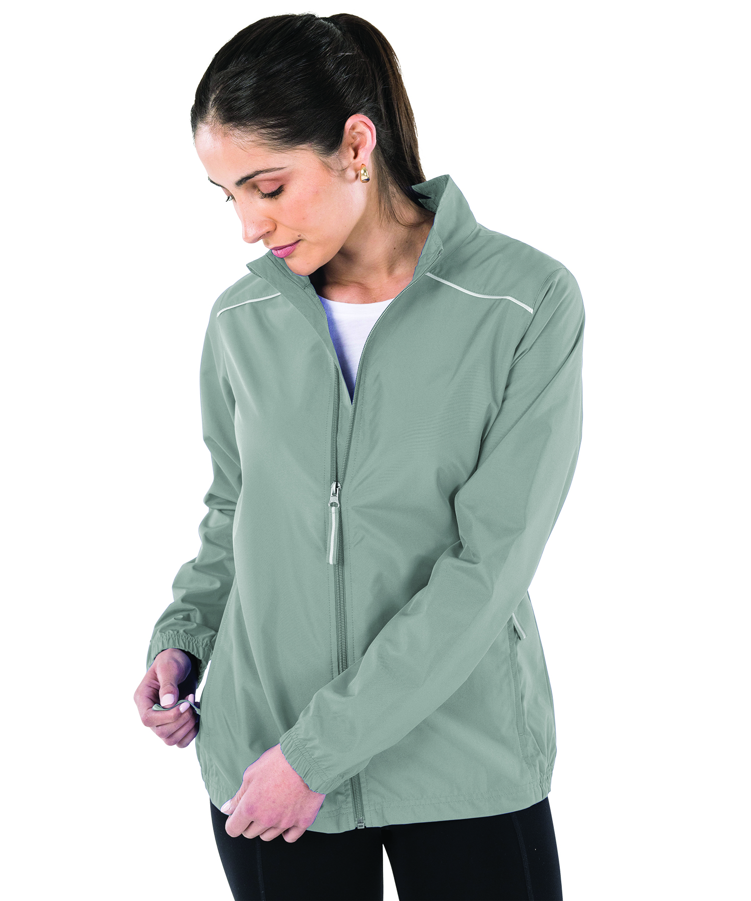 Women's Skyline Pack-N-Go® Full Zip Reflective Jacket 78