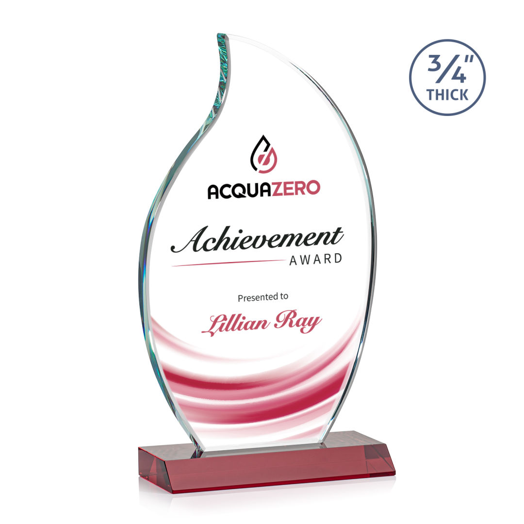 Croydon Flame VividPrint™ Award - Red 11