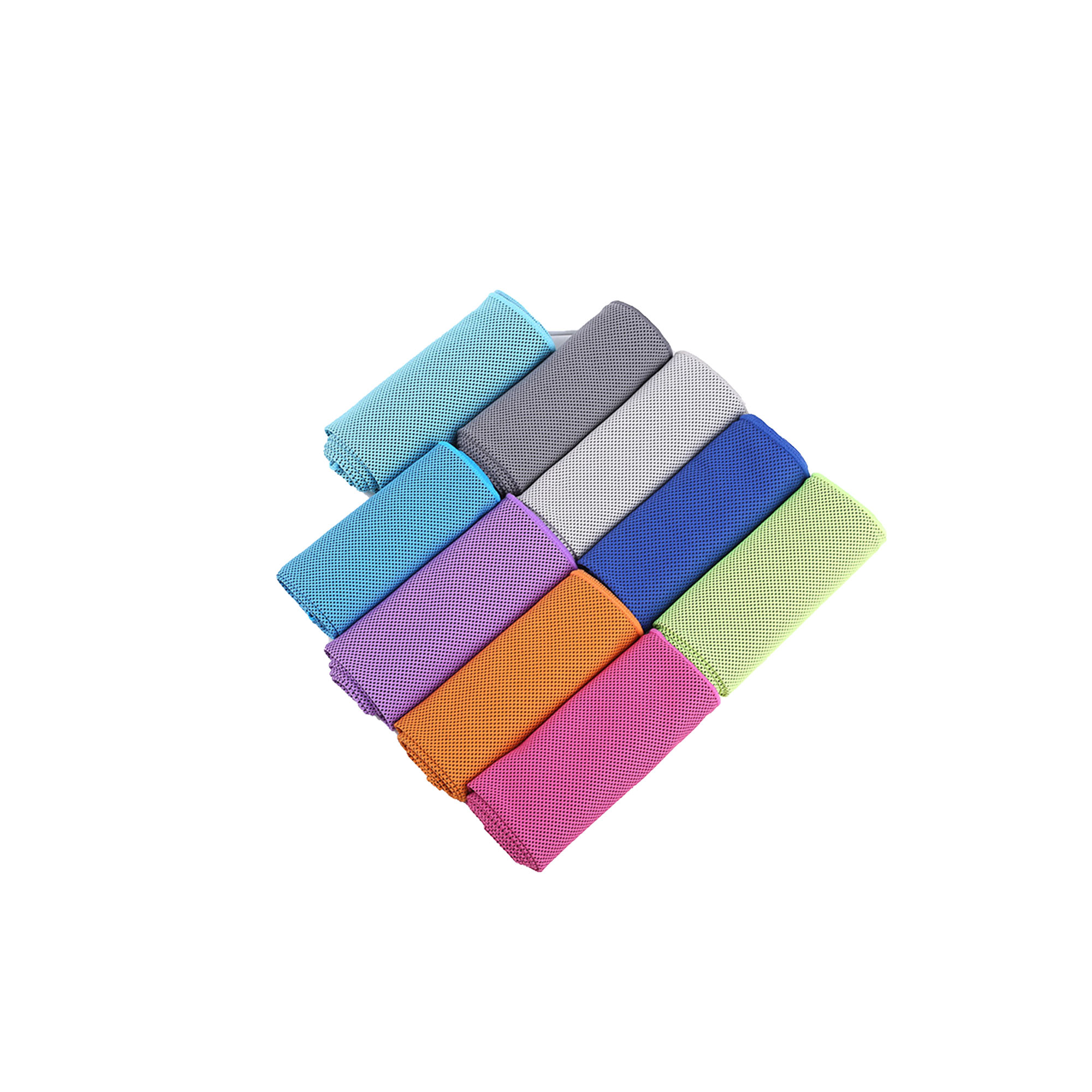 Ice Silk Cooling Towel with Silicone Case 4