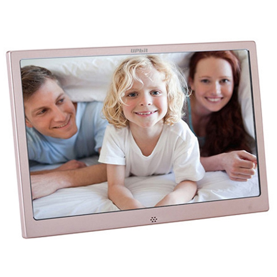 12" Metal Digital Picture Frame – Slideshow, Video & Music Playback 12