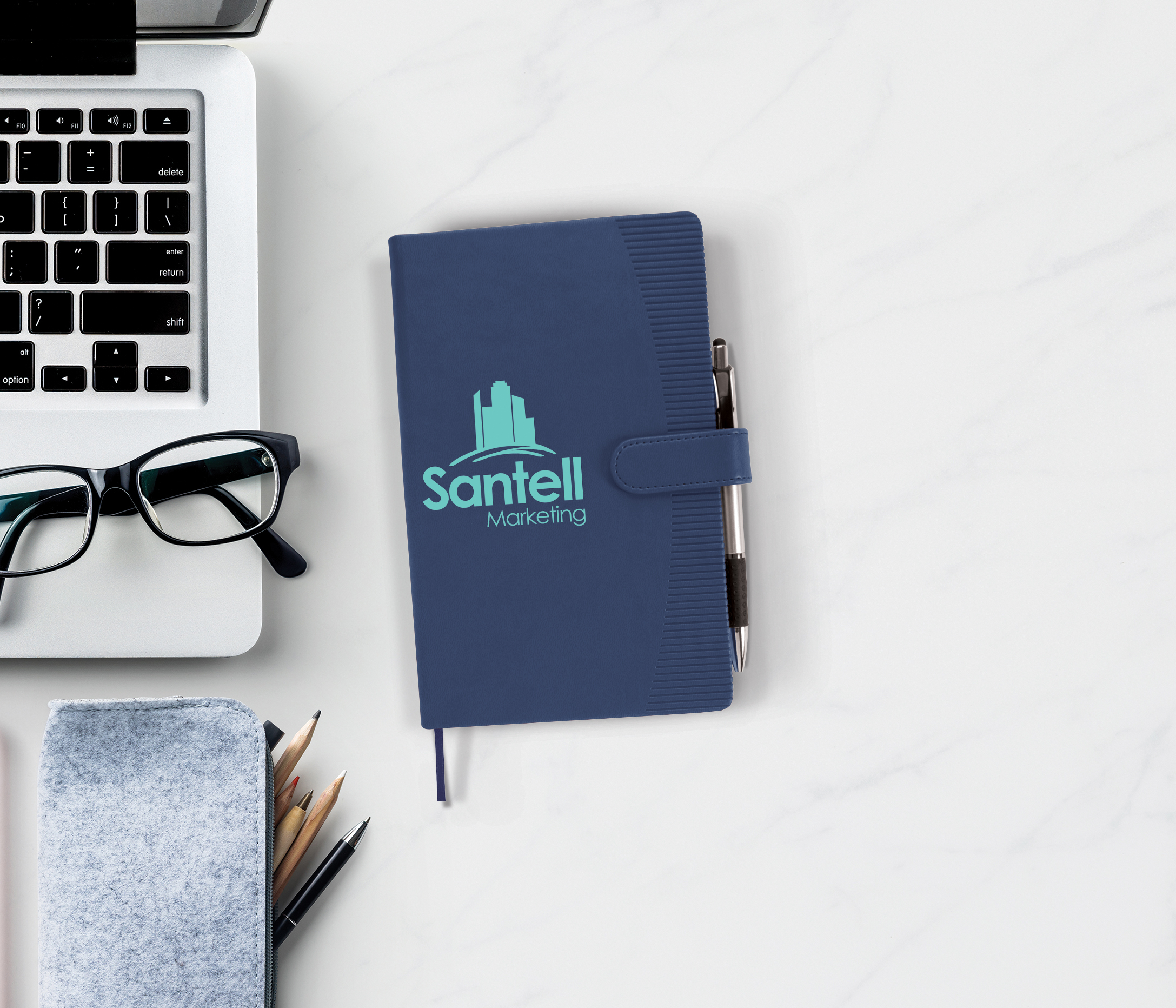 Good Value™ Striped Edge Journal 13