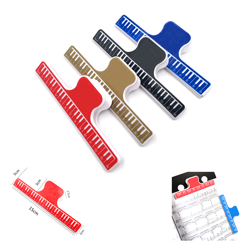 Plastic Music Score Fixed Clips 2