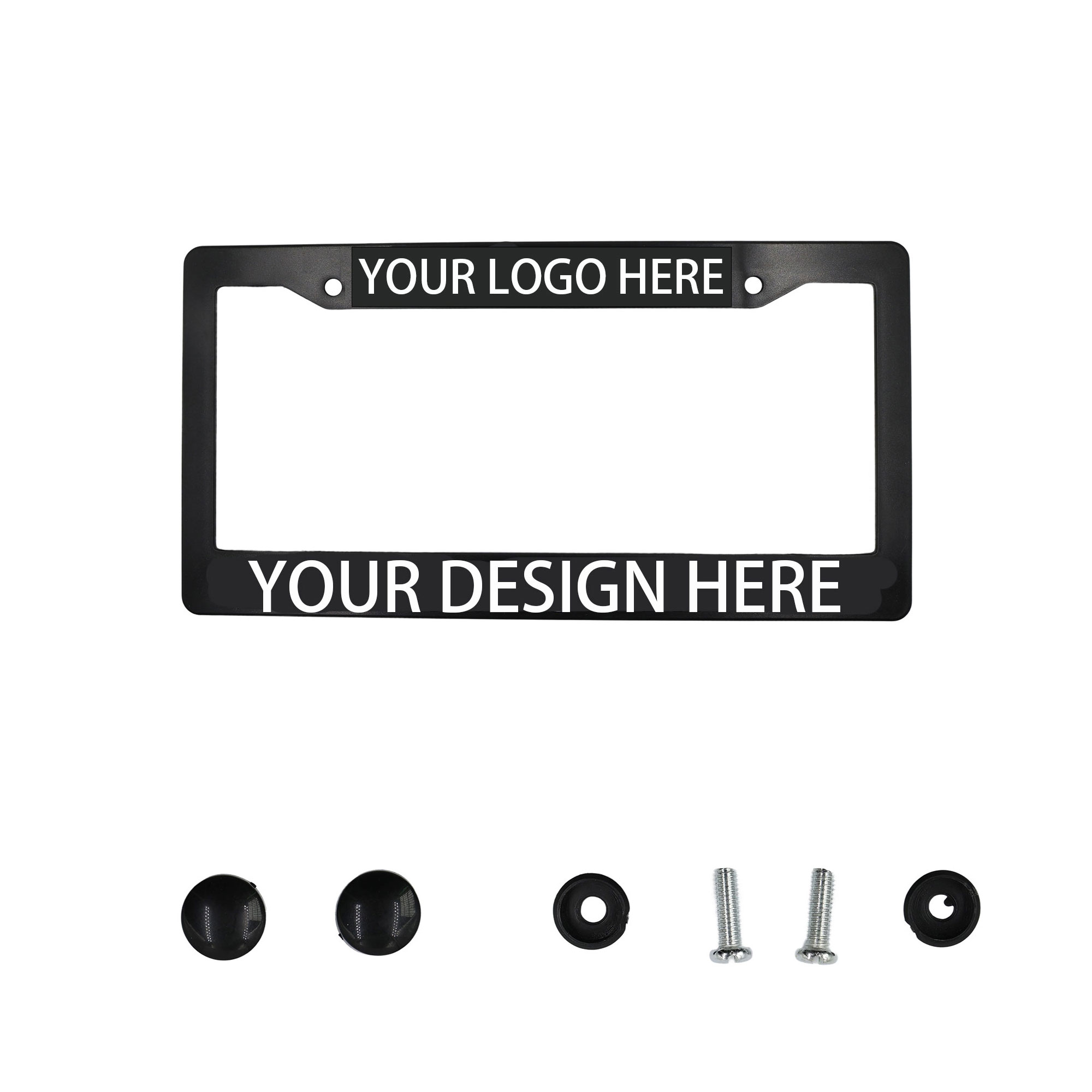 ABS Plastic License Plate Frame 2