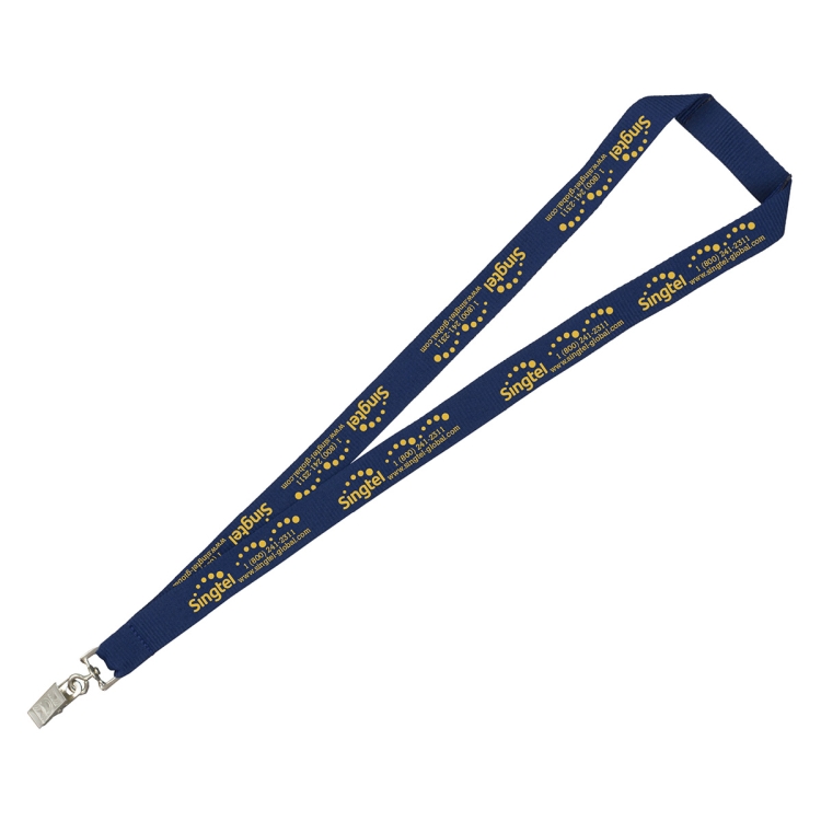 "ANBURN" 3/4" Overseas Silkscreen Lanyard - Overseas Production 26