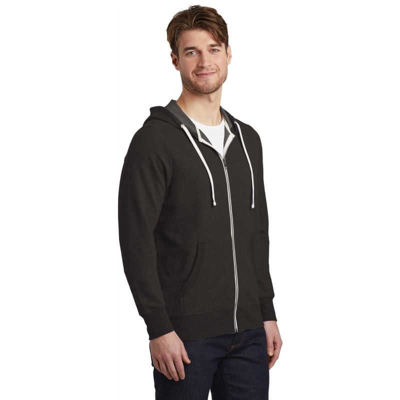District Perfect Tri French Terry Full-Zip Hoodie. 8