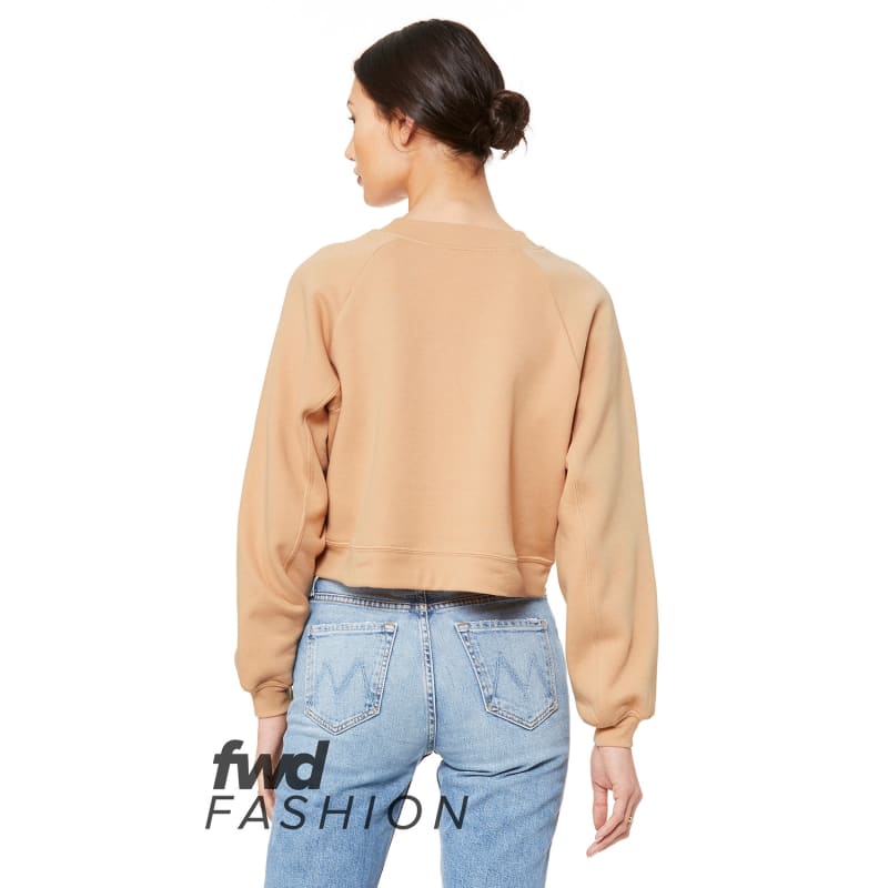 Bella + Canvas Ladies' Raglan Pullover Fleece 43