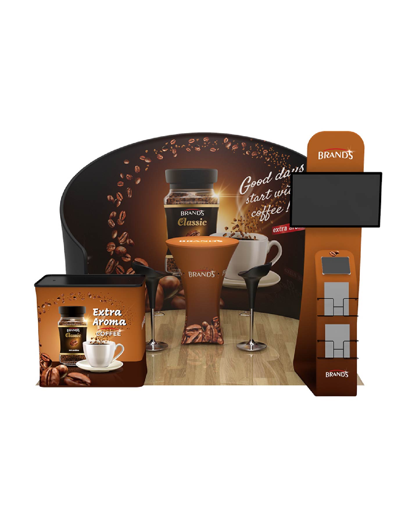 Custom Booth K Hardware 10x10 1