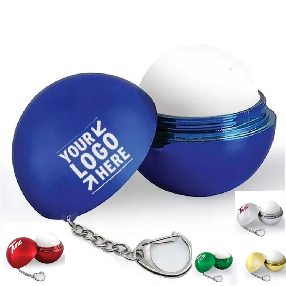 Metallic Lip Balm with Keychain 5