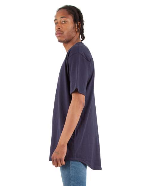 Unisex Curved Hem Long T-Shirt - SHCLT 22