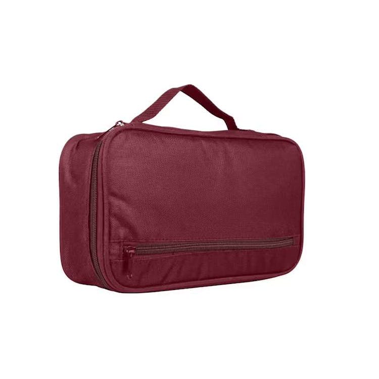 Toiletry Bags Maroon 1