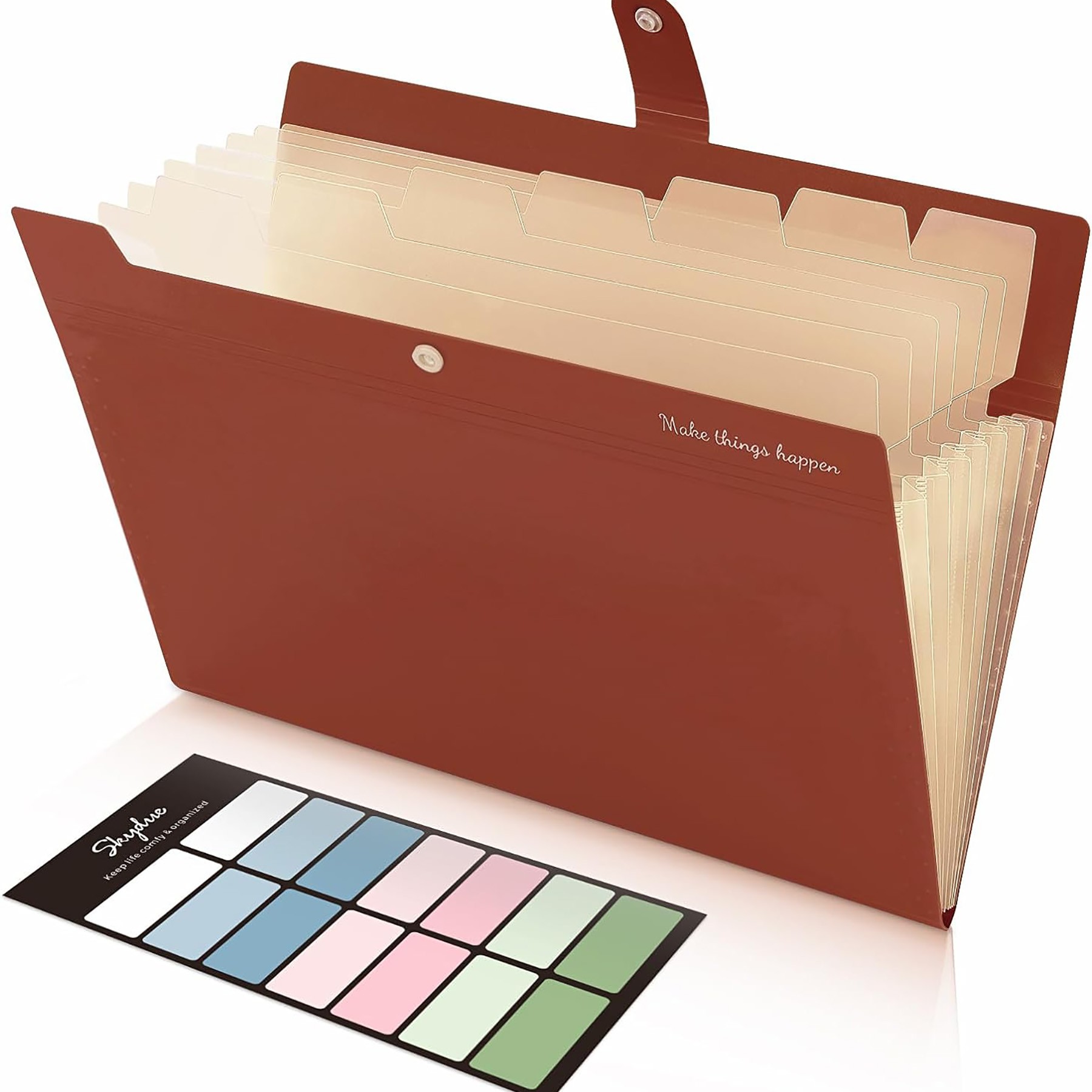 8 Pocket Expandable File Storage Bag 10