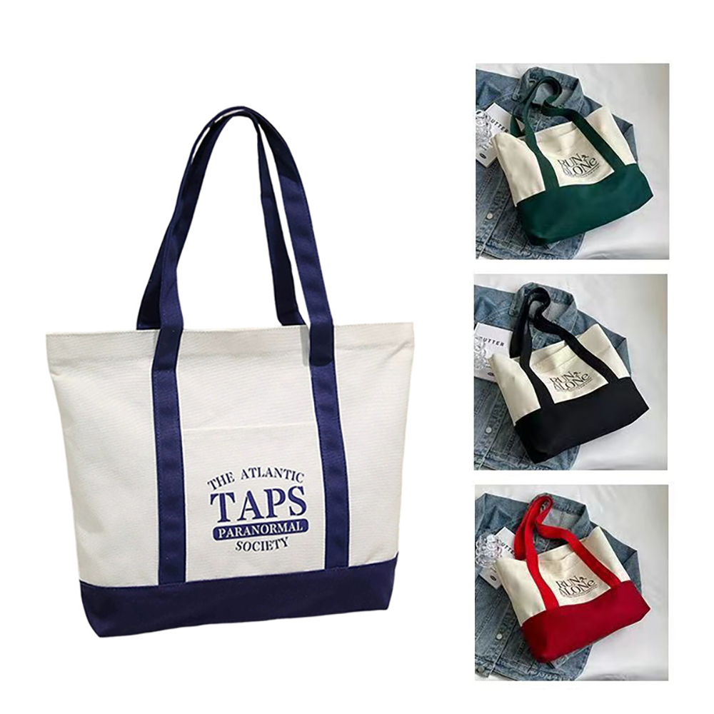 Trimmed canvas tote bag 5