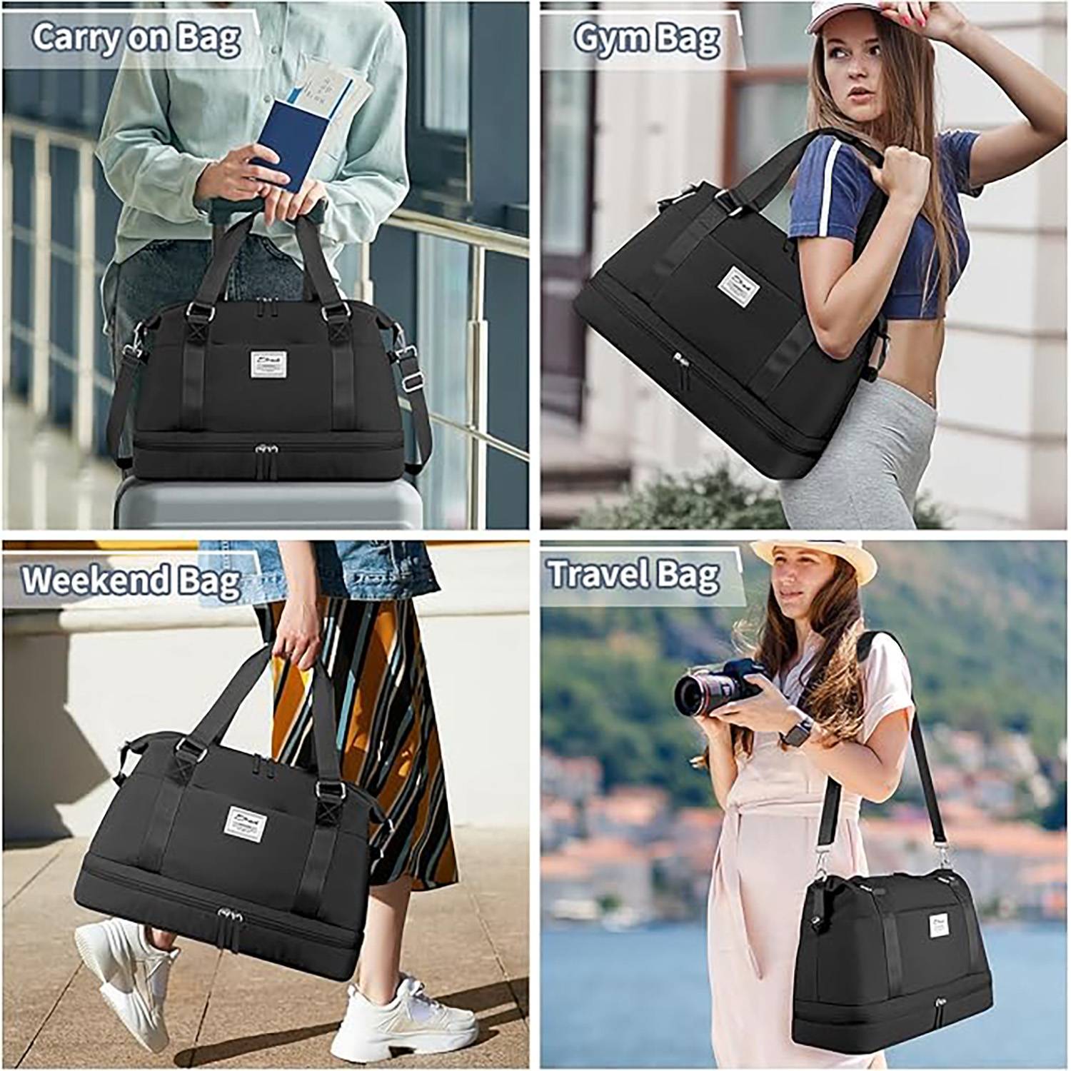 Large capacity travel bag 9