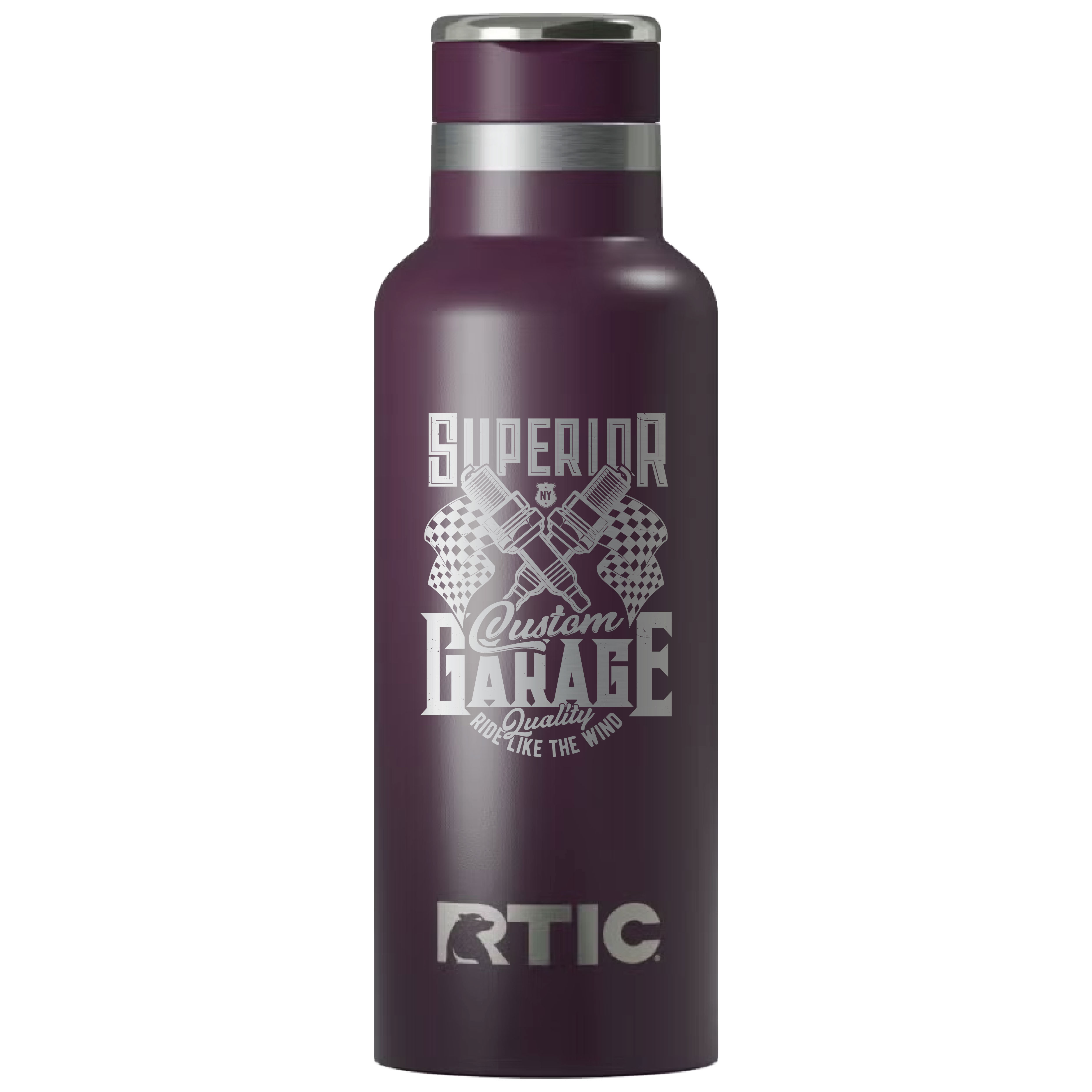 RTIC 16oz Stainless Steel Ceramic-Lined Journey Water Bottles 14