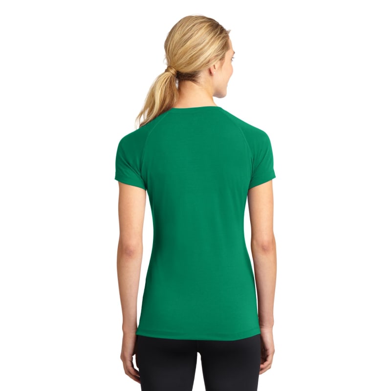 Sport-Tek Women's Ultimate Performance V-Neck. 28