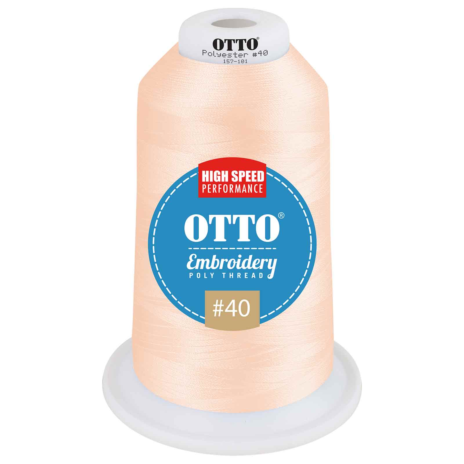 OTTO Embroidery Poly Thread #40 5,500 yd. King Cone 126