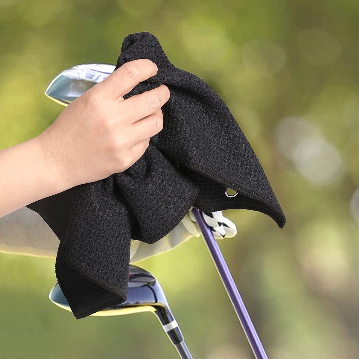 Golf Towel For Bags With Clip 2