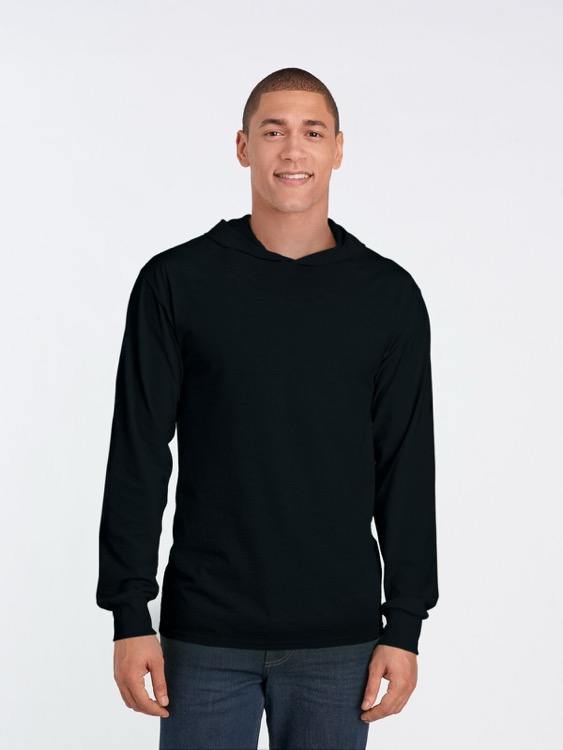 FRUIT OF THE LOOM HD Cotton™ Unisex Jersey Hood, custom hoodie or sweatshirt with logo imprint 5