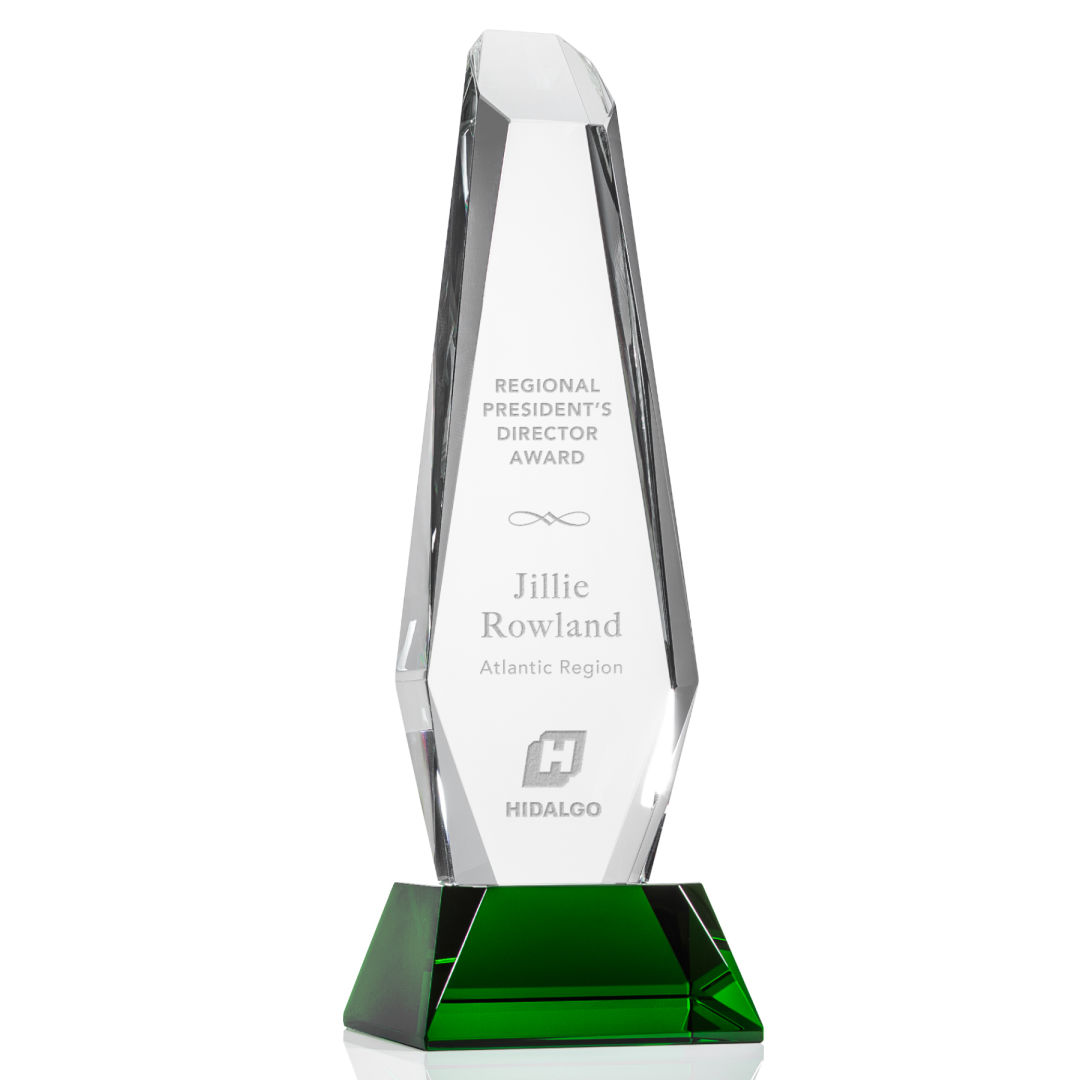 Rawlinson Award on Base - Green 3
