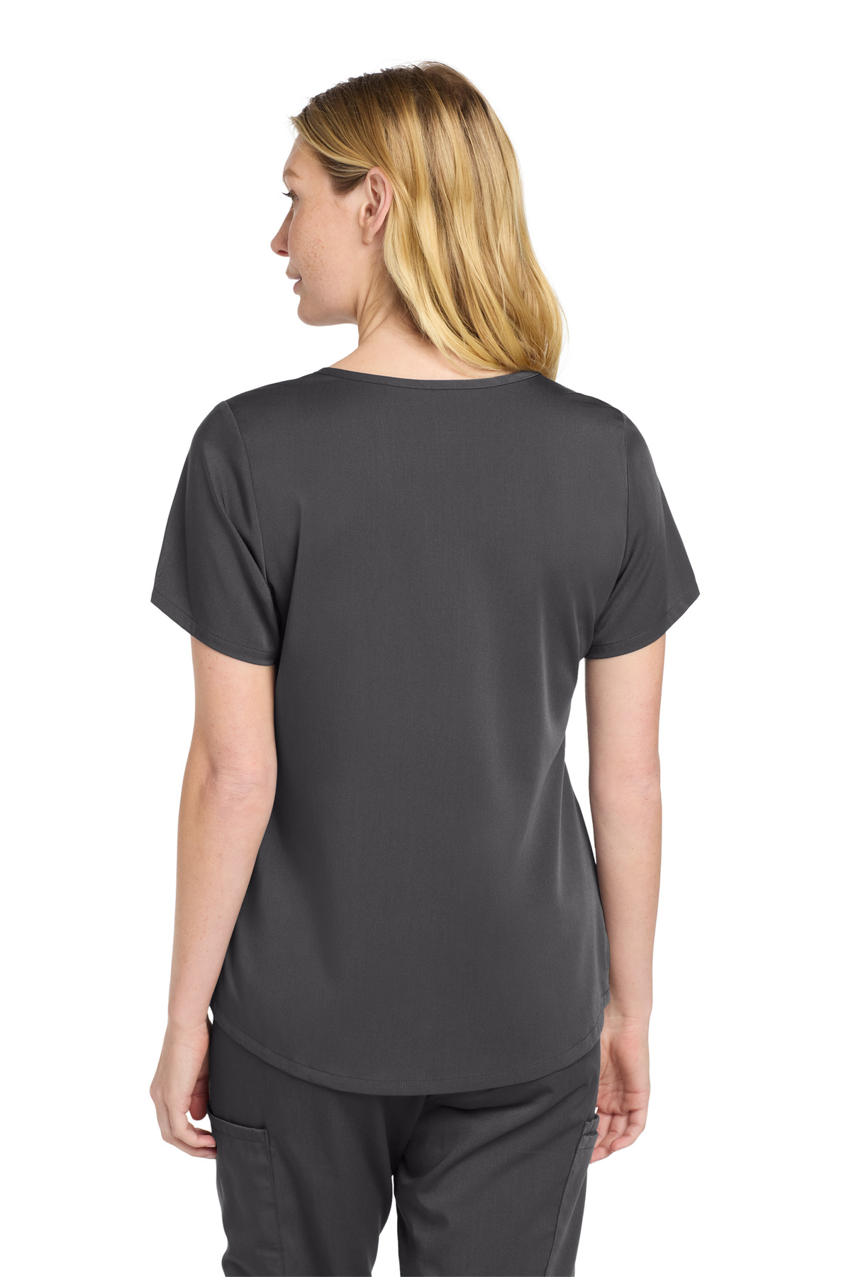 Wink® Women's Premiere Flex Mock Wrap Top 5