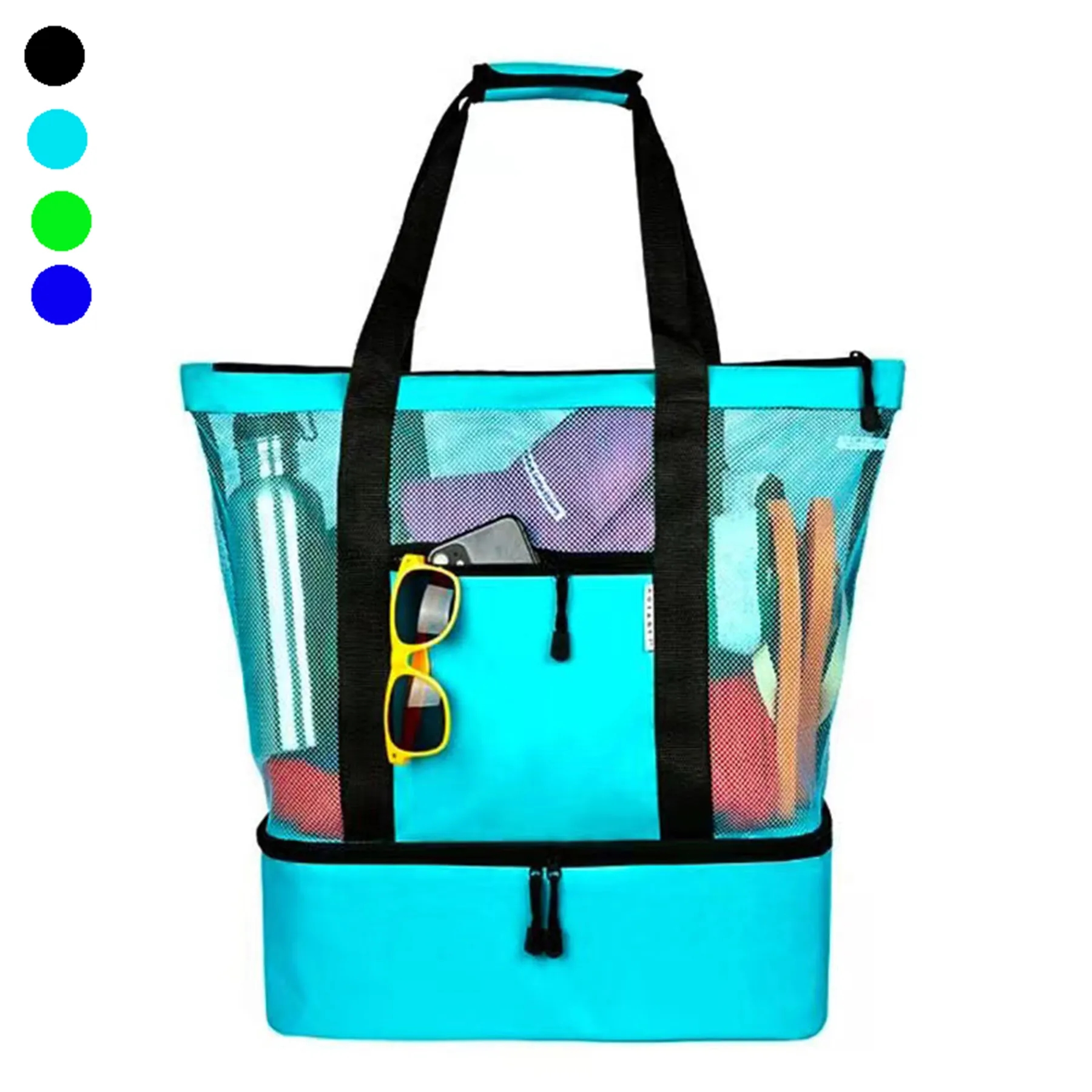 Beach Tote Bag With Cooler Insulated Detachable Pool 1