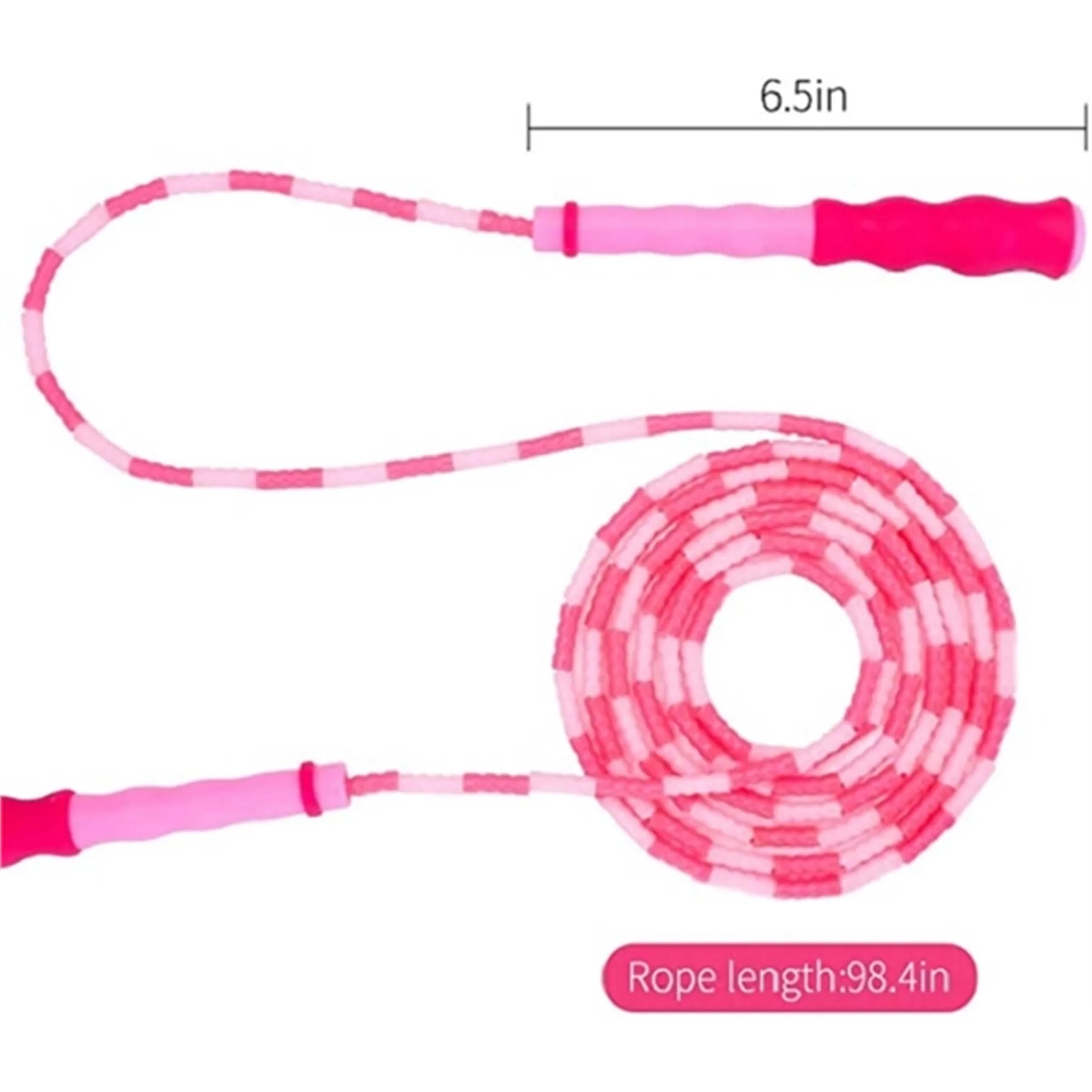 Sports Segmented Classic Beaded Jump Rope 6