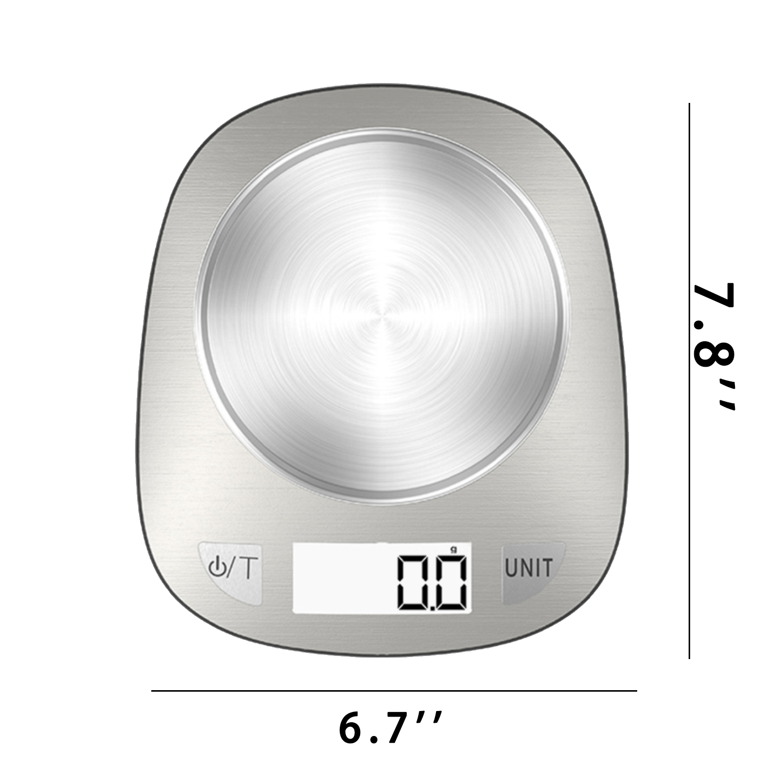 LCD Display Electronic Kitchen Food Scale 5