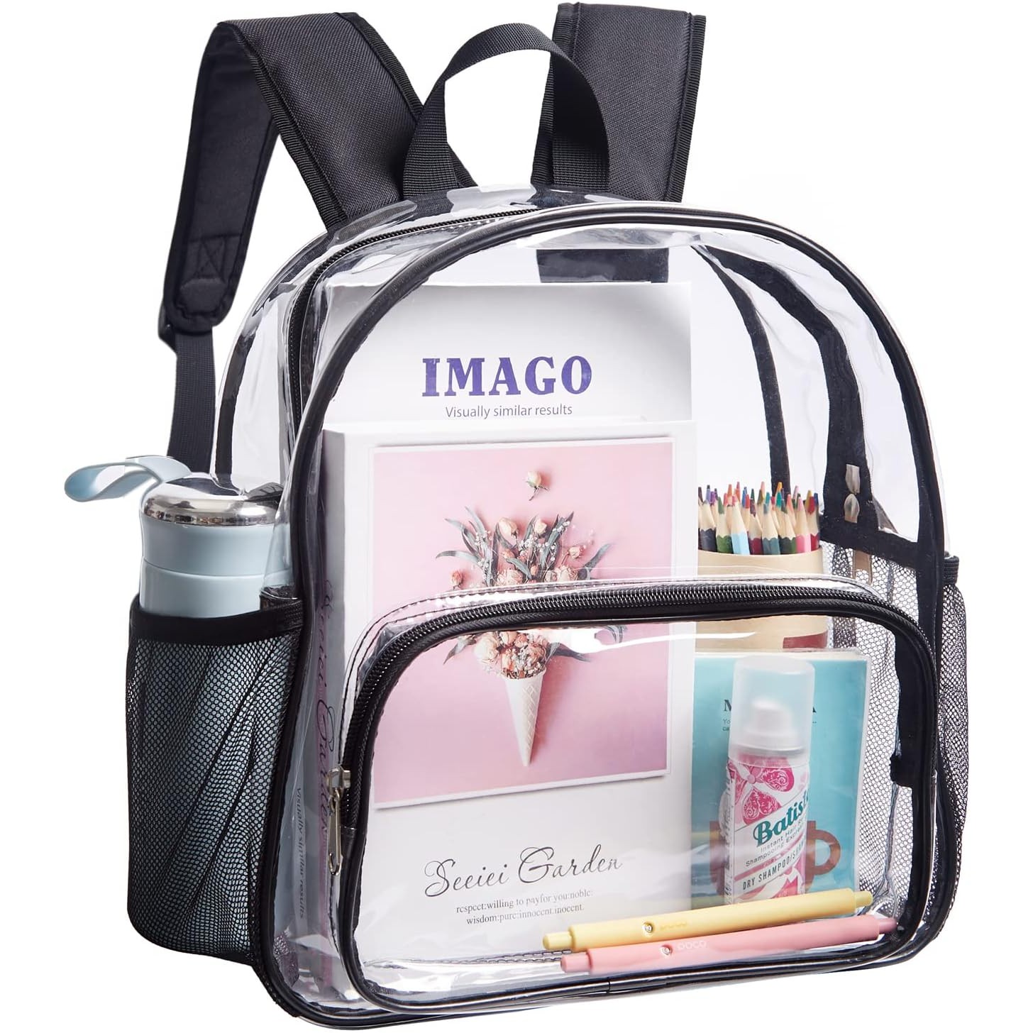 Multi Function Transparent Backpack 1