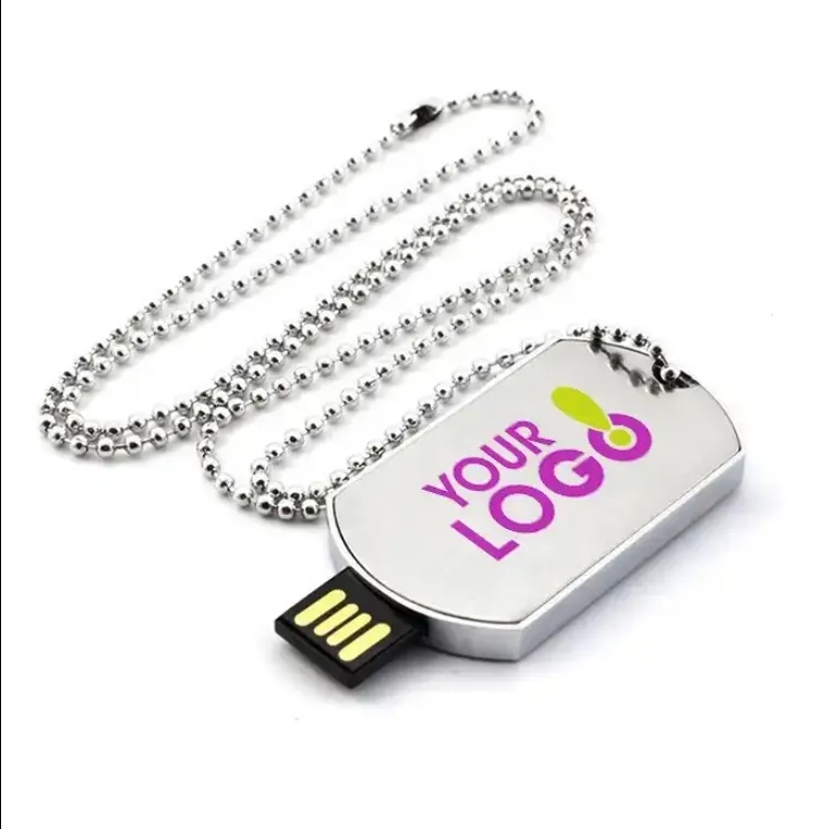 2 GB Dog Tag USB Flash Drive 2
