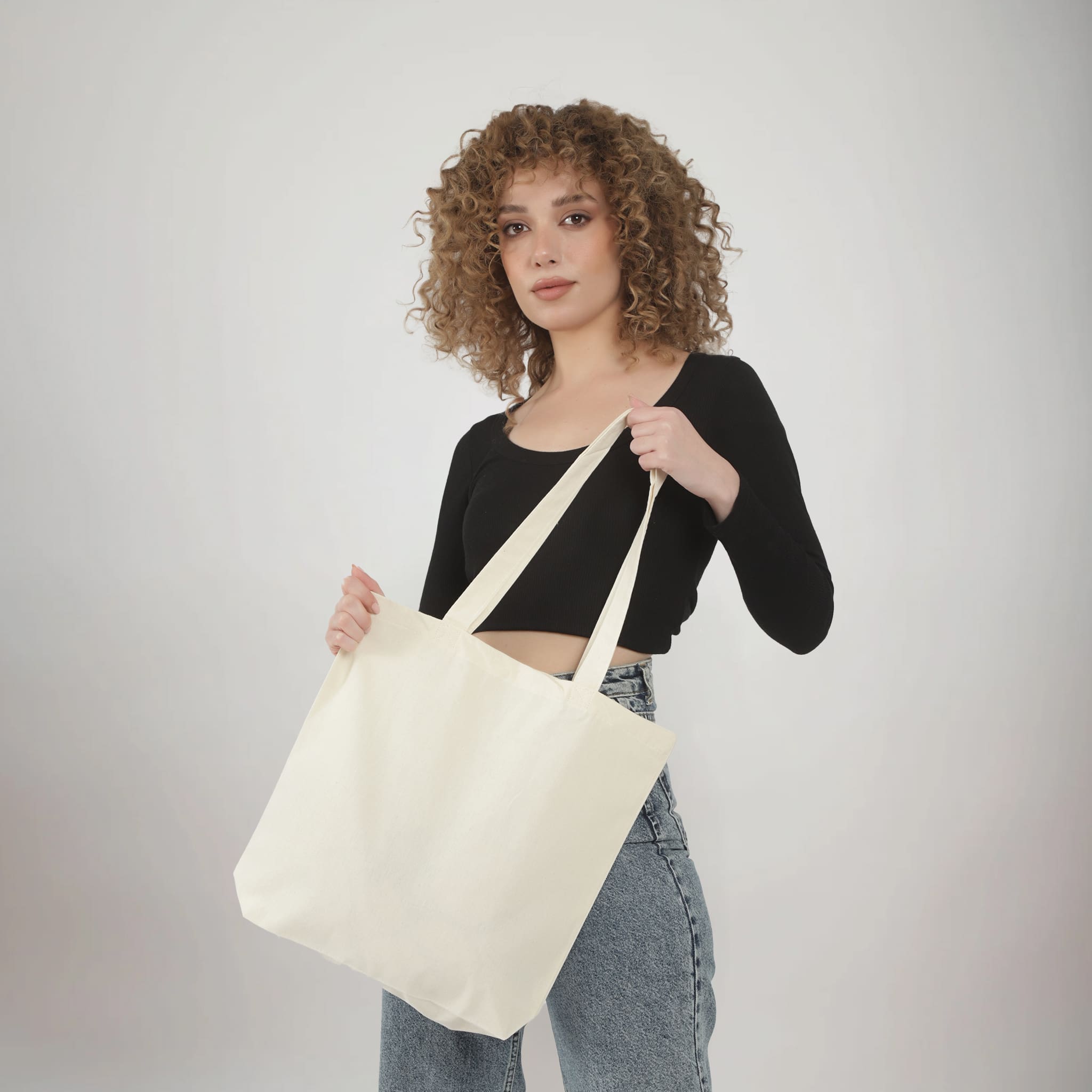 Organic Versatile Cotton Tote Bag 17