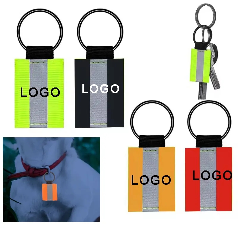 Double Sided Reflective Keychain 3
