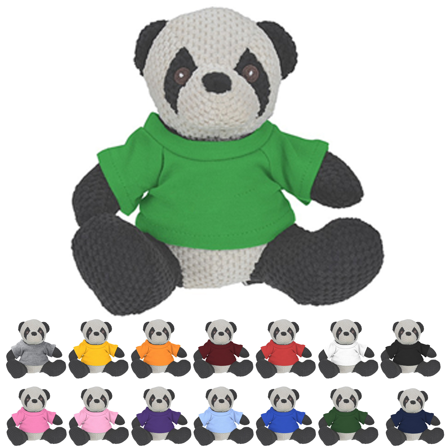 Friendly Knit Bunch Panda Dolls 2