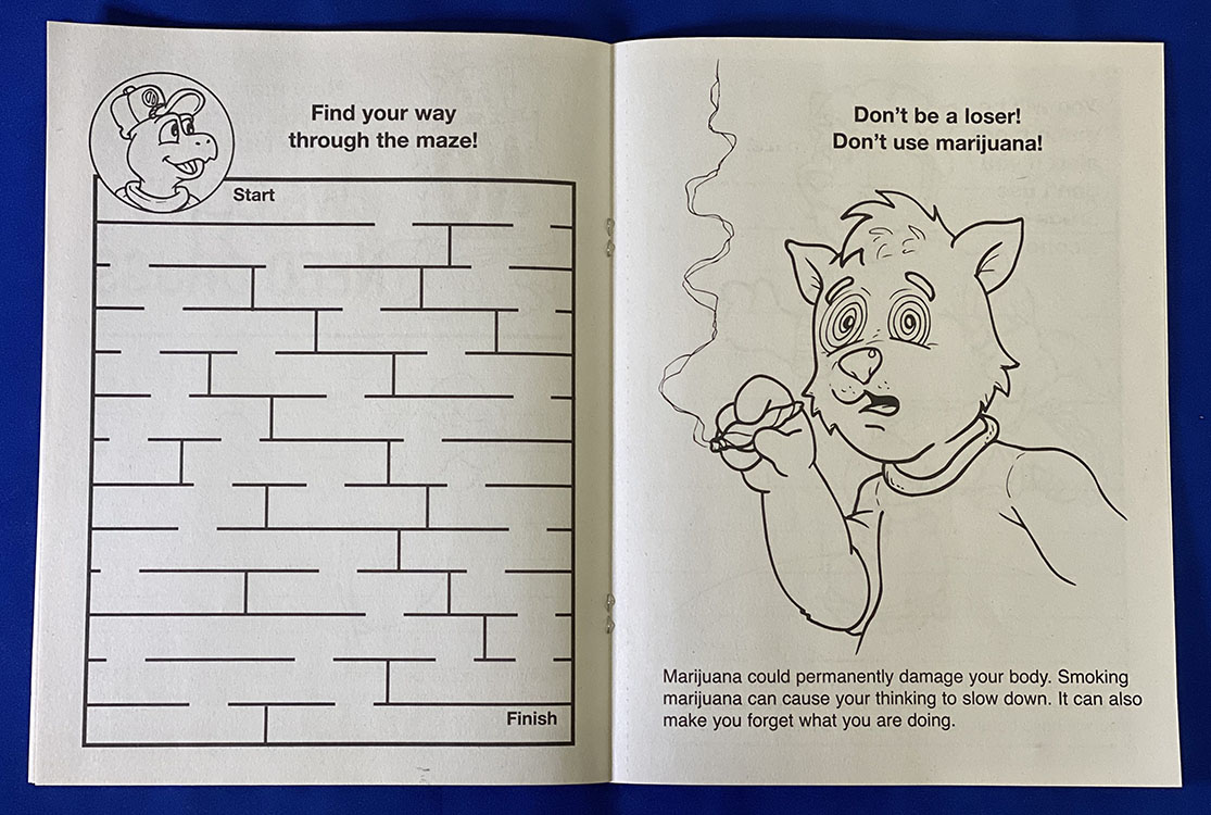COLORING BOOK - We Don't Need Drugs Coloring & Activity Book 5
