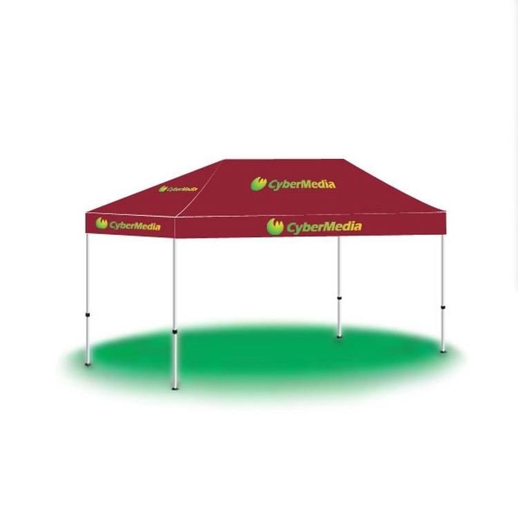 10' x 15' Custom Pop Up Printed Canopies-2 Color 4