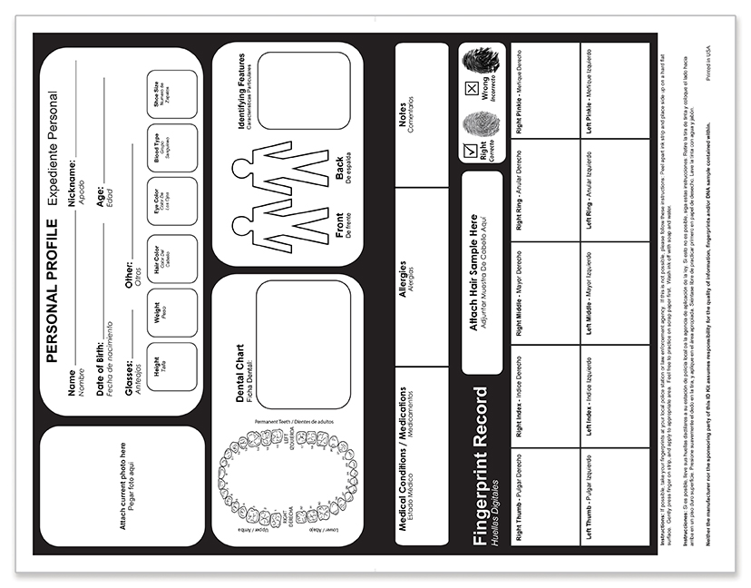 ID SAFETY KIT - Seniors 2