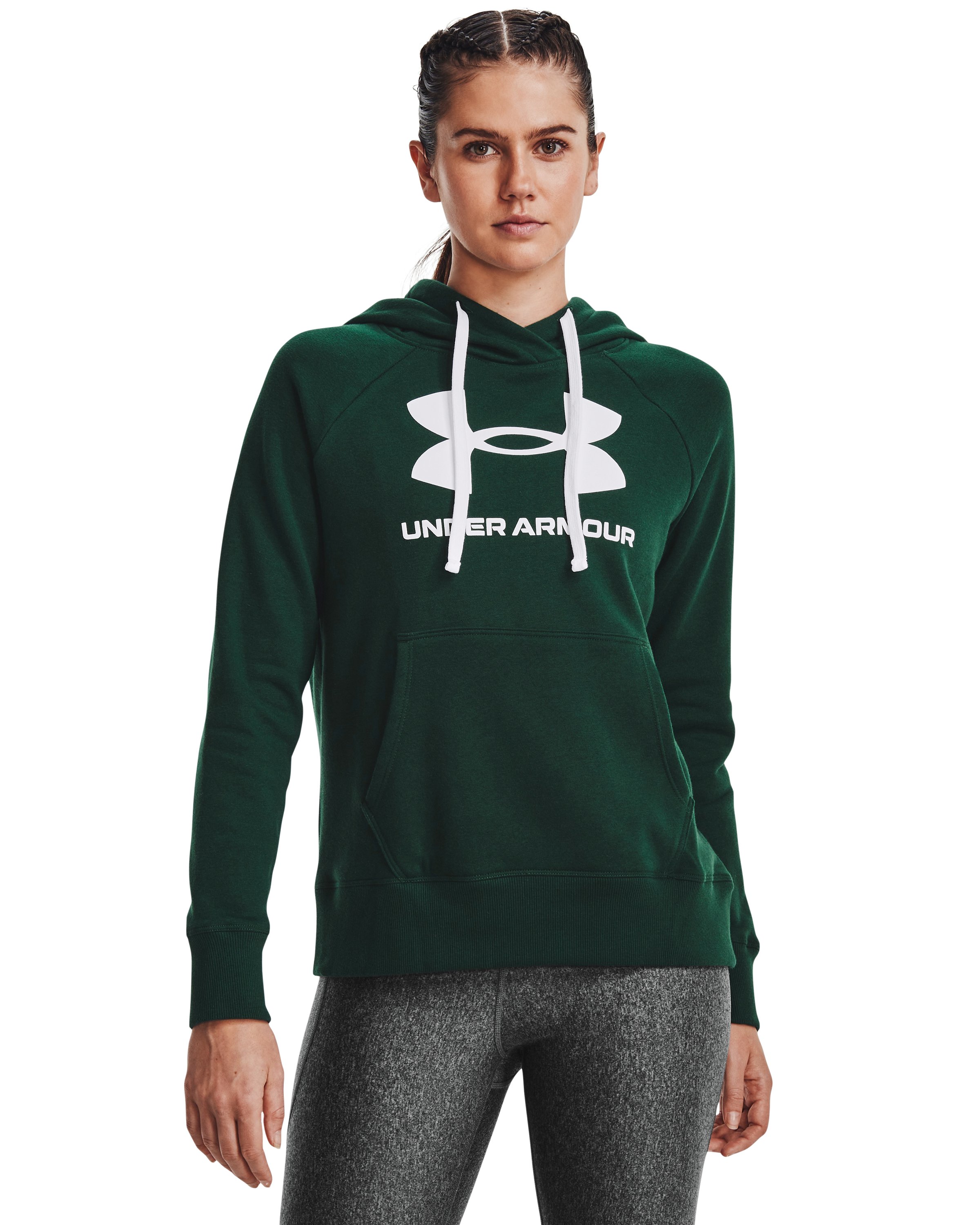 UA Rival Fleece Logo Women's Hoodie 9