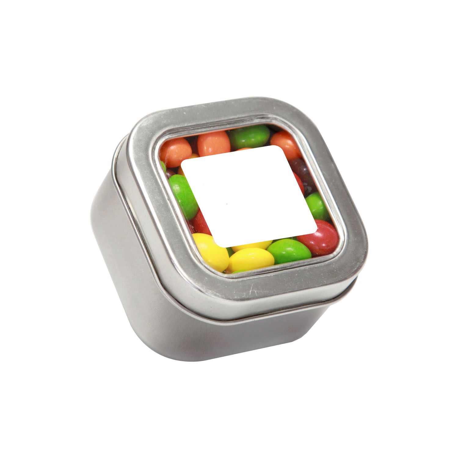 Small Square Window Tin Standard Fill 15