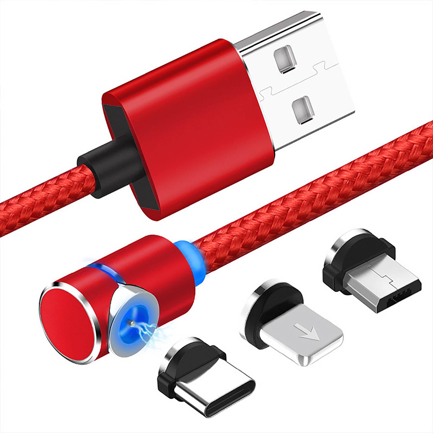 3-In-1 TPE Magnetic Charging 4