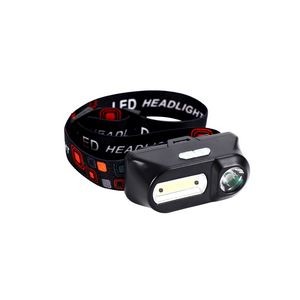 Portable LED Headlamp Dual Switch Motion Sensor 6