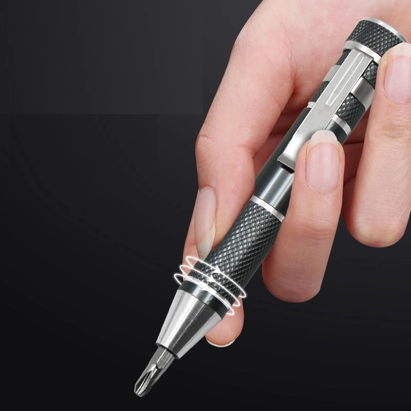 Pocket Pal Aluminum Tool Pen Screwdrivers 7