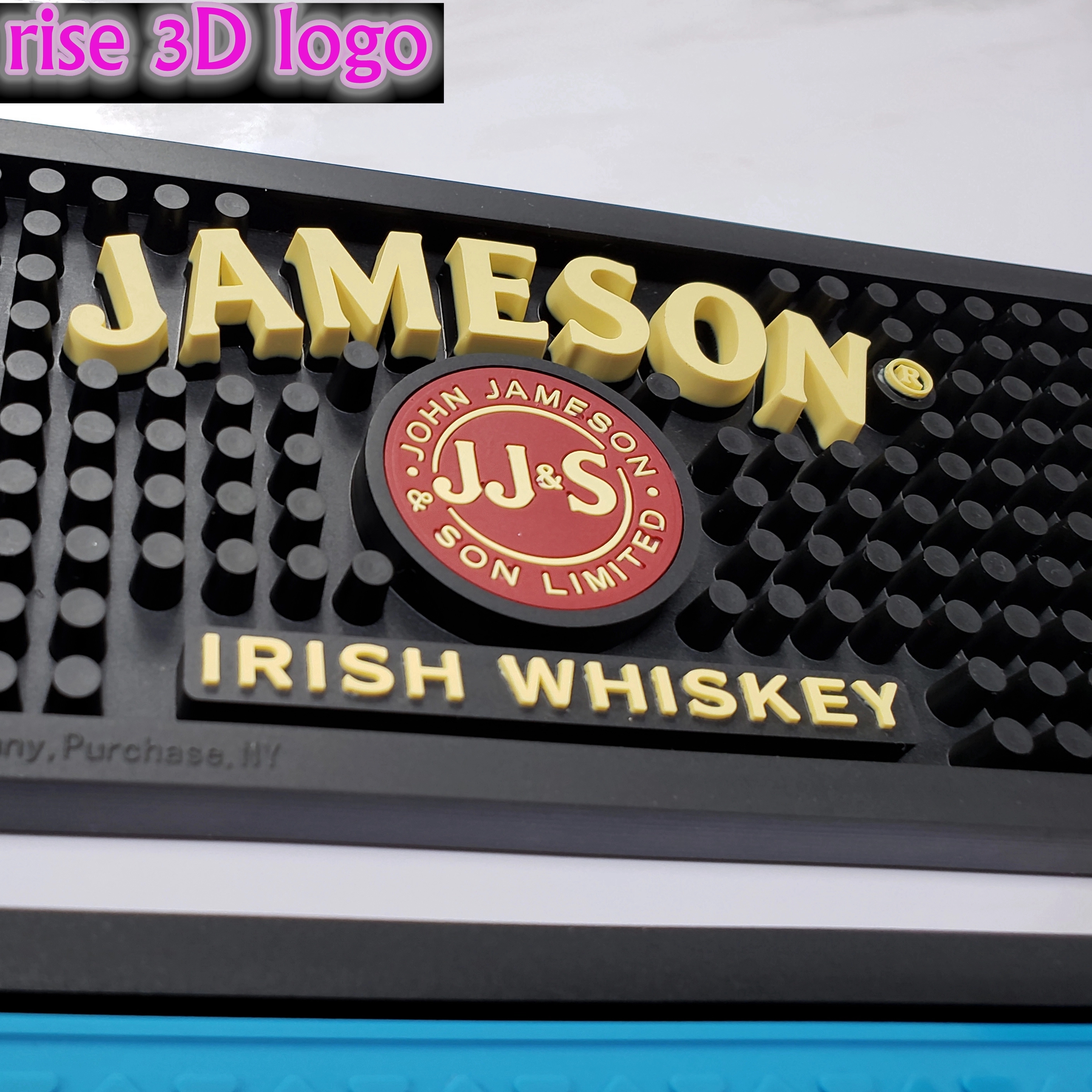 Eco-Friendly 3D Heavy-Duty Rubber Bar Mat with Custom Logo 5