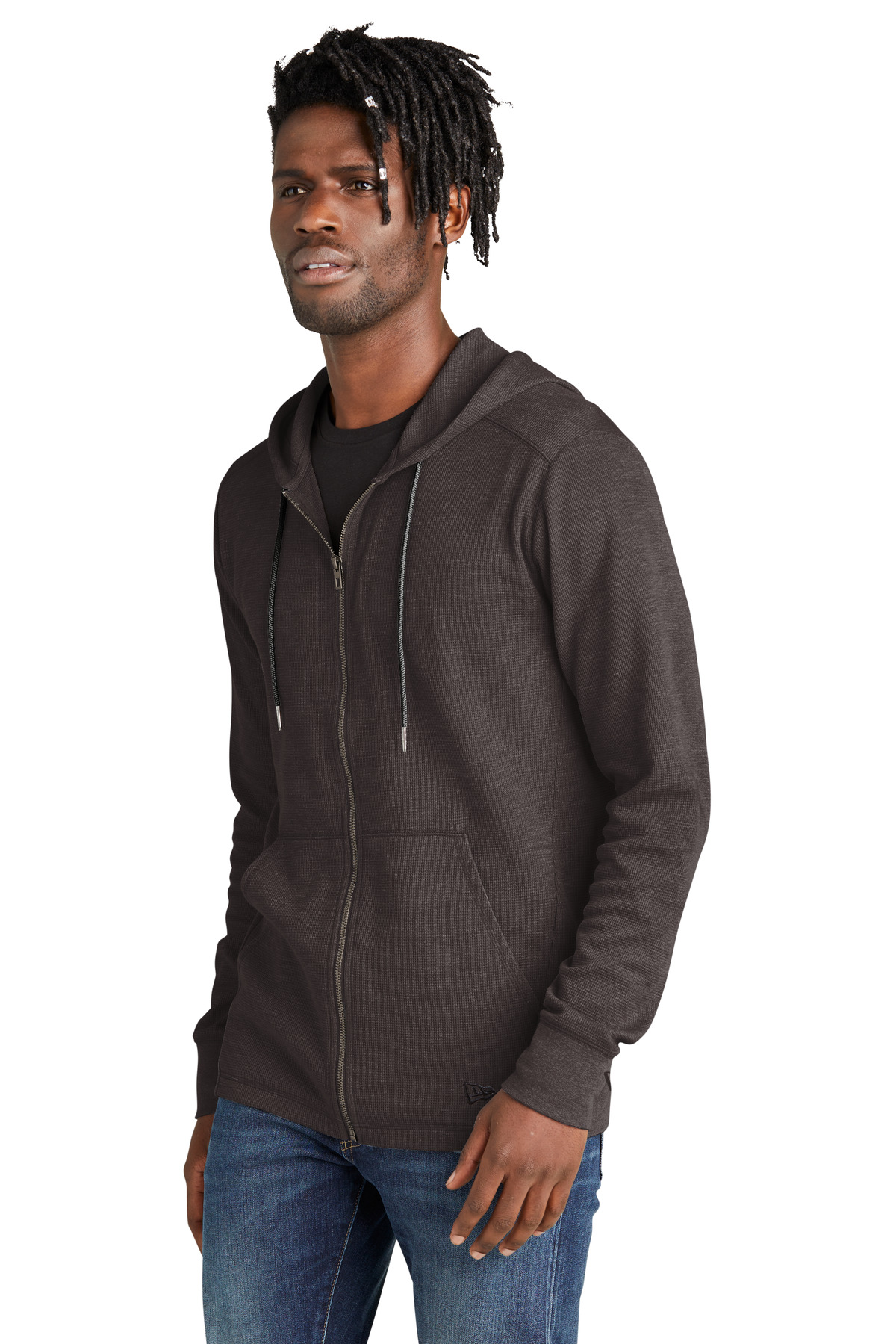New Era Thermal Full-Zip Hoodie NEA141 25