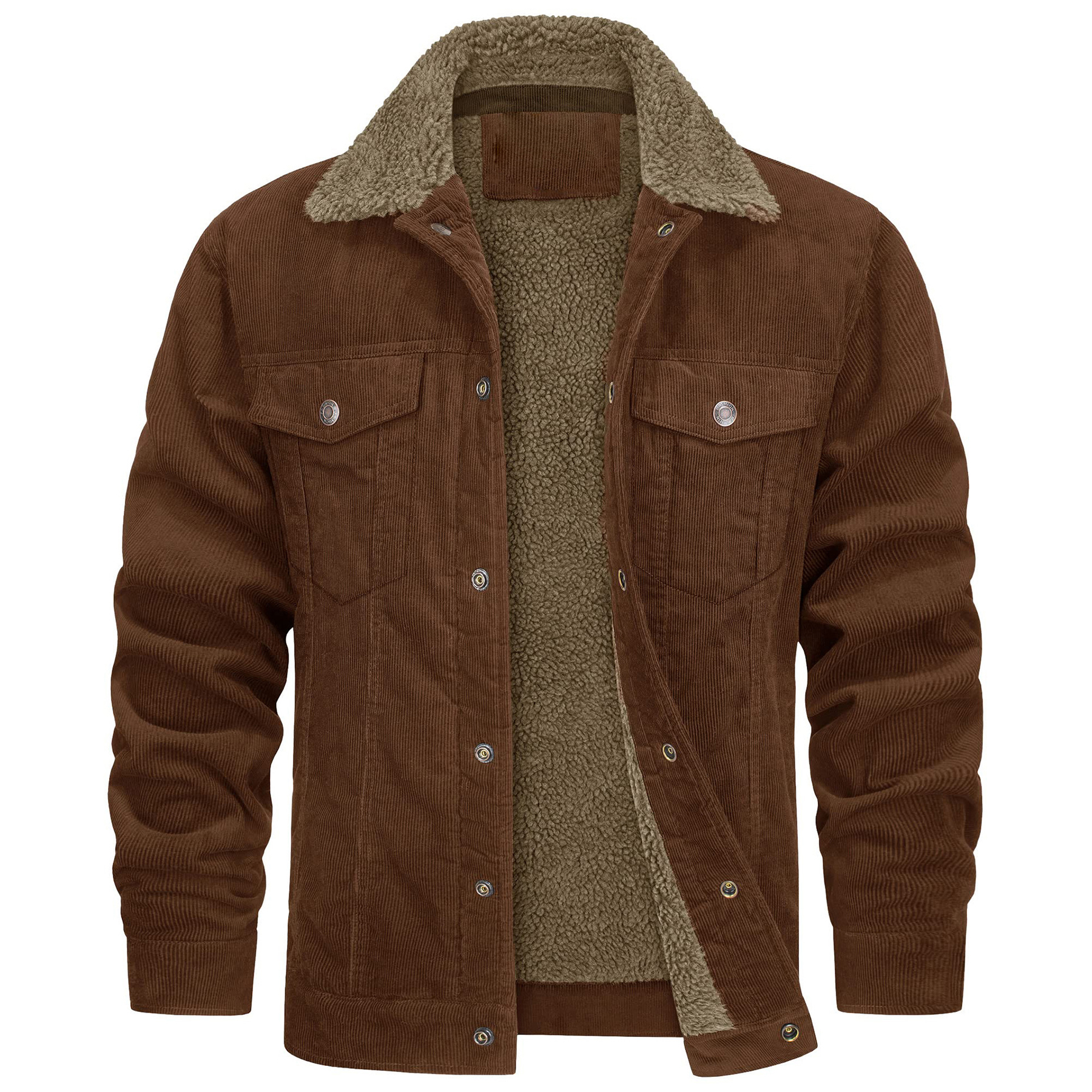 Men's Corduroy Lapel Jacket 3