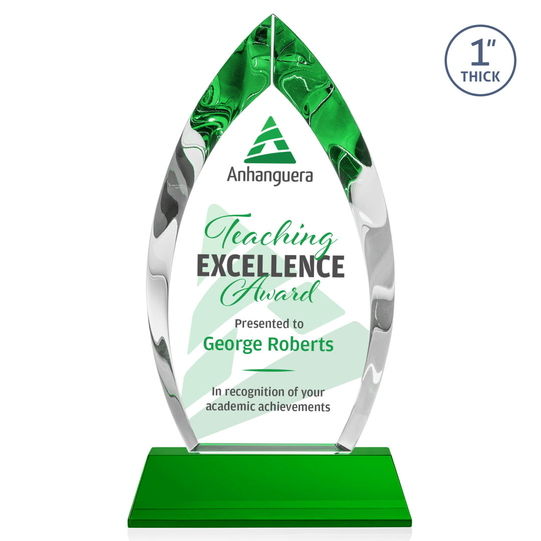 Marinello VividPrint™ Award on Base - Green 12