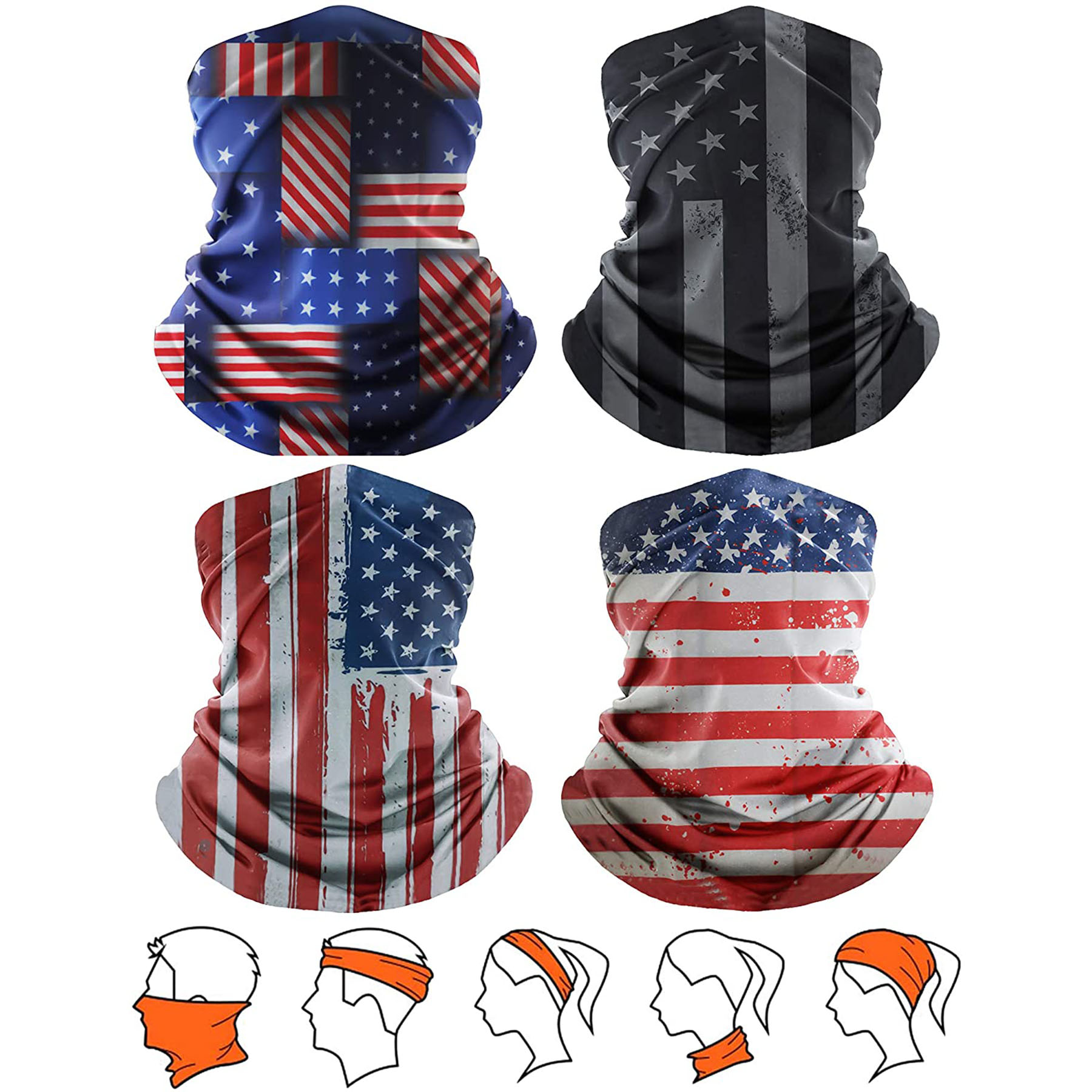 Polyester Neck Gaiter Mask 2