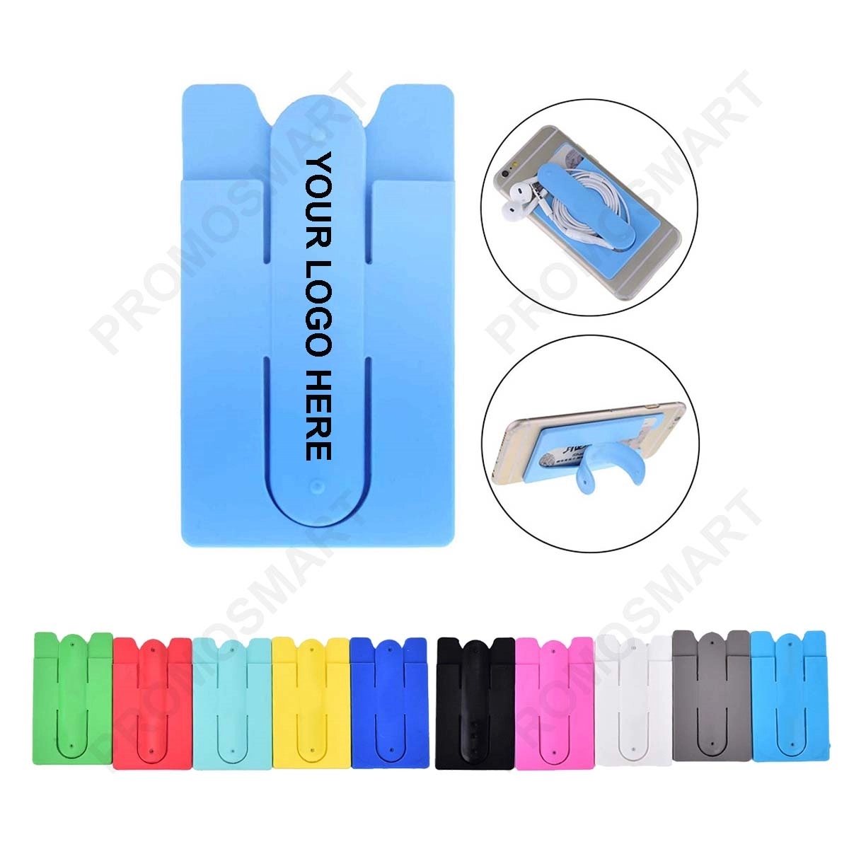 Silicone Cell Phone Stand Card Holder 1
